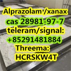 high quality Alprazolam /xanax cas 28981-97-7 in stock