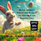 +1-844-414-9223 Book Direct Frontier Flight to Denver on Easter Day