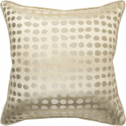 Marissa Bianca Metallic Dot Cushion