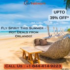 +1-844-414-9223 Fly Spirit This Summer – Hot Deals from Orlando!