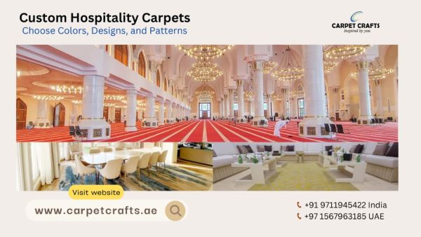 Custom-Patterned Hospitality Carpets | Choose Colors, Designs, And Patterns!