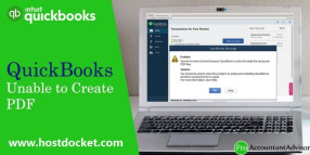 How to Deal With QuickBooks Unable to Create PDF Issue?