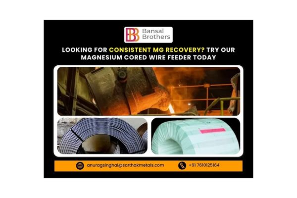 Looking For Consistent Mg Recovery? Try Our Magnesium Cored Wire Feeder Today