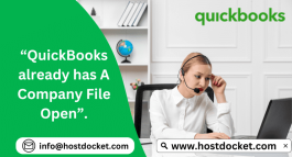 How to Fix QuickBooks already has a Company File Open?