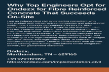 Why Top Engineers Opt for Ondezx for Fibre Reinforced Concrete That Succeeds On-Site