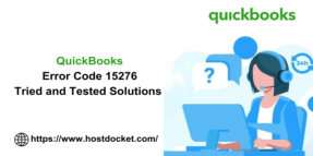 What Could be done to Rectify QuickBooks Error Code 15276?