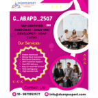 Get SAP C_ABAPD_2507 Certification Easily with DumpsXpert