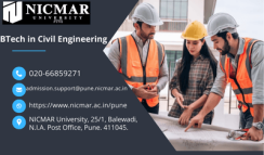 B.Tech Civil Engineering at NICMAR University, Pune – Building Future-Ready Engineers