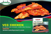 Vezlay Veg Chicken at Catchy Court – A Perfect Vegan Delight