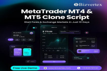 MetaTrader Clone Script – Launch Your Own Trading Platform with Bizvertex
