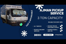 Professional Ajman Pickup Service – Safe, Reliable & Budget Friendly