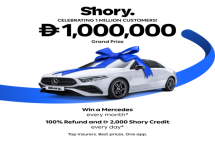 Shory Celebrates 1 Million Customers – Win AED 1M + A Brand-New Mercedes!