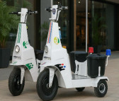 Easy-to-Use Three Wheel Police Scooter