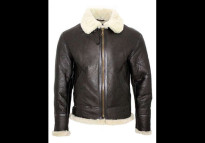 Infinity Men’s Black B3 Sheepskin Shearling Jacket by North American Jacket – Redefining Luxury and Warmth
