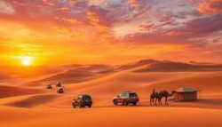 Desert Safari with BBQ Dinner: Thrills & Flavors of Dubai Evenings