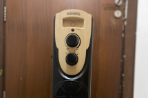 Black & Decker 2500W 13 Fin Oil Radiator Heater With Fan Forced Black OR013FD-B5