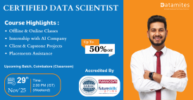 Data science offline coaching in Coimbatore