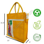 Custom Printed Jute Bags for Promotions