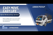 Professional Ajman Pickup Service for Local & Long-Distance Moves