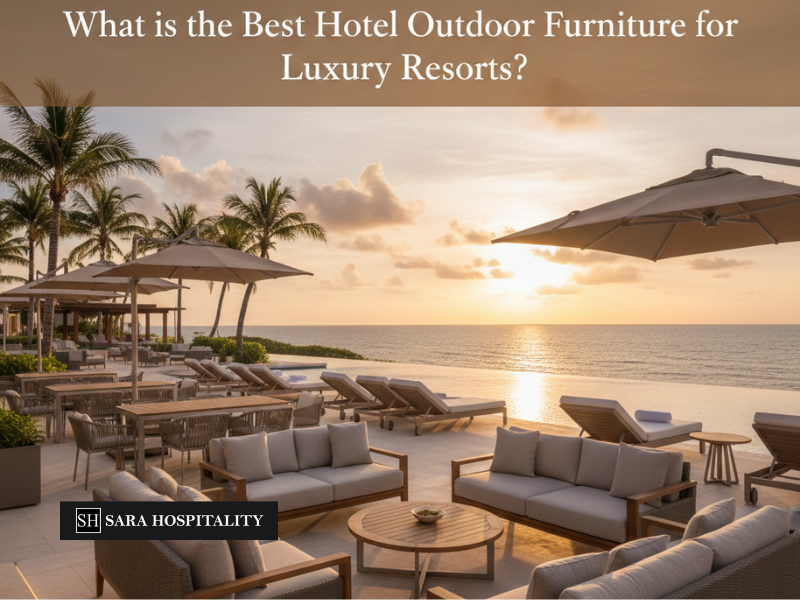 What Is The Best Hotel Outdoor Furniture For Luxury Resorts?