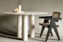 Travertine Tables Collection by Nismaaya Decor