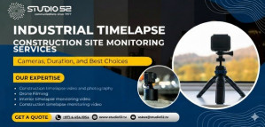 Industrial Timelapse Construction Site Monitoring Services