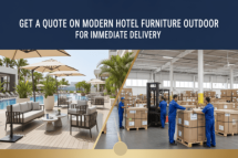 Get a Quote on Modern Hotel Furniture Outdoor for Immediate Delivery