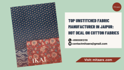 Why Choose Mitaara’s Cotton Fabric Manufacturer in Jaipur?
