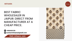 Best Fabric Wholesaler in Jaipur: Direct from Manufacturer at a cheap Price.
