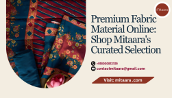 Premium Fabric Material Online: Shop Mitaara