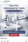 Buy Pressmatic Taps Online – Auto Closing Faucets for Water Saving | Grafdoer