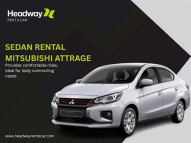 Mitsubishi Attrage Rental Dubai : Budget Sedan Offer