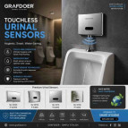 Upgrade Bathroom Hygiene with Advanced Urinal Sensor Flush Systems