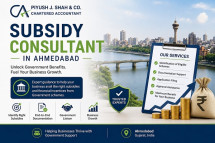 Subsidy Consultant in Ahmedabad