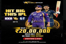 khelostar Exclusive: Claim a ₹20 Lakh Advantage for KKR vs GT!