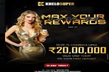 Playoff Eliminator Special: Up to ₹20 Lakh Boost on Khelosuper