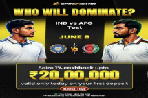 Track Historic Test Matches Live via spin24star Dashboard