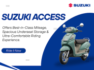 Modern Scooter Experience with Suzuki Indore