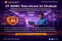 Looking for Reliable IT AMC Services in Dubai? Get Professional IT Support Today!