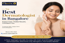 Best Dermatologist in Electronic City for Advanced Skin & Hair Treatments | Clarivskin.in