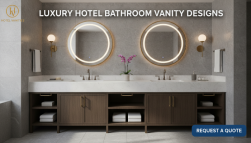 High-Quality Hotel Bathroom Vanity Design for Sale