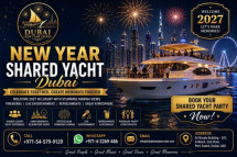 DubaiNewYearCruise Signature New Year Shared Yacht Celebration