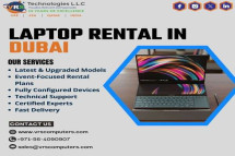 Ready to start with laptop rental Dubai now?