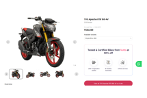 TVS Apache RTR 160 4V Price, Specs, Mileage, Reviews & Photos