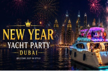 New Year Eve Yacht Party Experience in Dubai