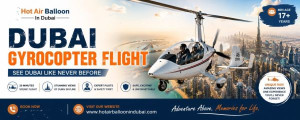 Book Dubai Gyrocopter Flight for an Unforgettable Experience