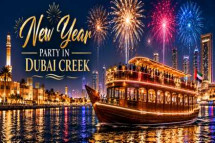 Book Dubai Creek New Year Dhow Cruise for 31st December