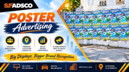 Expand Local Reach with Creative Poster Advertising SF from SFADSCO