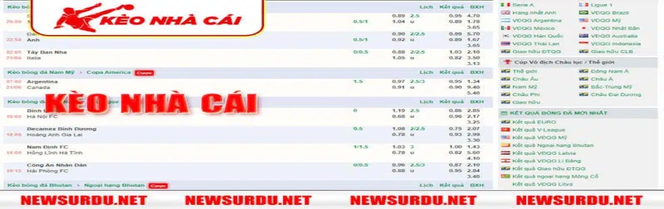 Kèo nhà cái