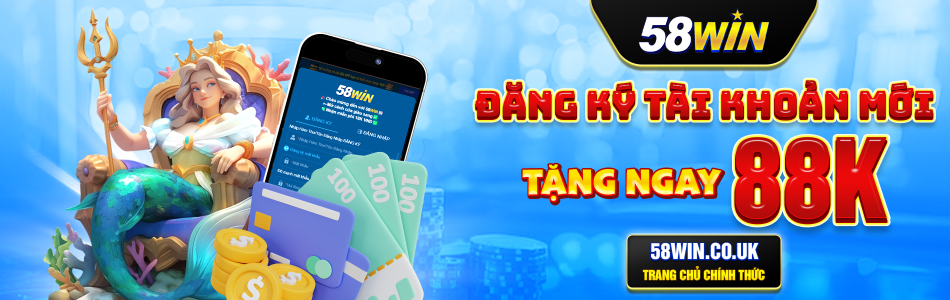 58WIN ⭐️ Nhà Cái Cá Cược Trực Tuyến Hàng Đầu Năm 2025